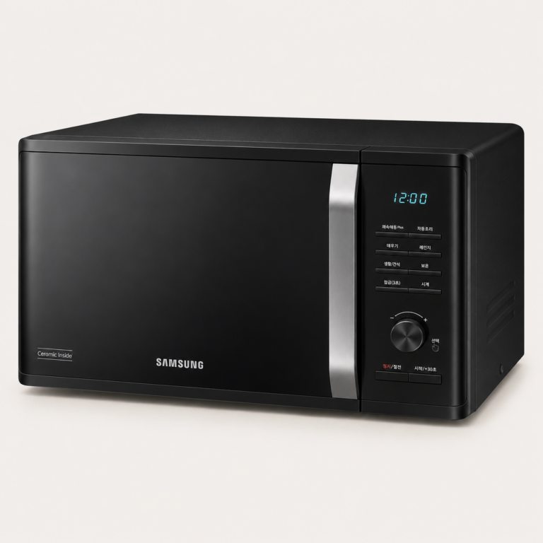삼성전자 MS23C3535AK 세라믹 전자레인지 후기 분석｜23L·700W·내부 시야·색상 차이