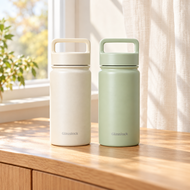 글라스락 스포티 핸들 텀블러 350mL 2개 세트｜휴대성·장단점·구매후기 정리, 초등학생 학교 물통으로 괜찮을까?